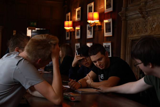 Cherwell College Oxford students engage in 'Debate Club'